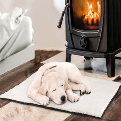Selbsterwärmende Hunde- und Katzendecke, Haustierbett, thermisch waschbar, keine Heizdecke, superweiche Welpen-/Kätzchendecke, Bettmatte 
