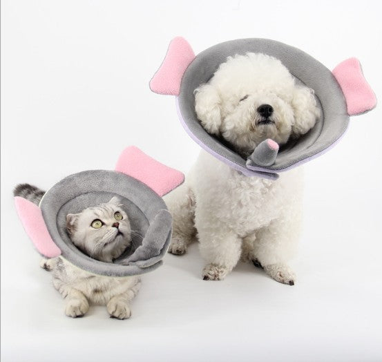 Schutzhalsband für Haustiere, Halsband, Blumenschutzhalsband, Fellpflege-Sets für Haustiere, Hundebeißring, Geburtenkontrolle