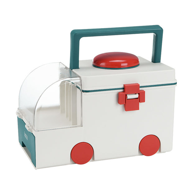 Boîte à pharmacie, ambulance, trousse de premiers secours, famille