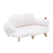 Holz-Haustierbett Zwinger Hunde und Katzen Bett Luxus-Katzenbett Haustier-Sicherheitsbett Bett Kleine Größe Medium Hund