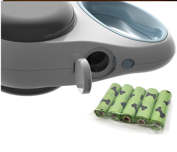 Tracteur multifonctionnel pour animaux de compagnie avec boîte de rangement pour aliments pour chiens
