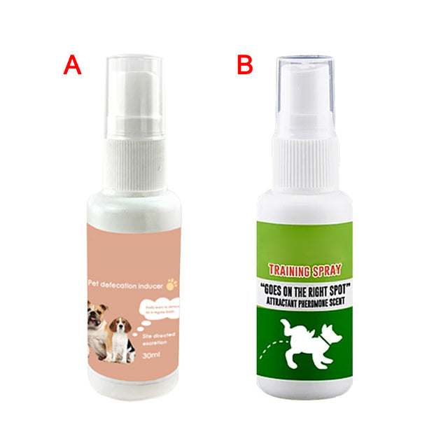 Spray für das Töpfchentraining von Haustieren