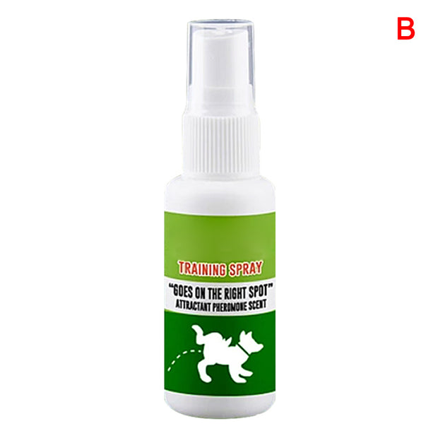 Spray für das Töpfchentraining von Haustieren